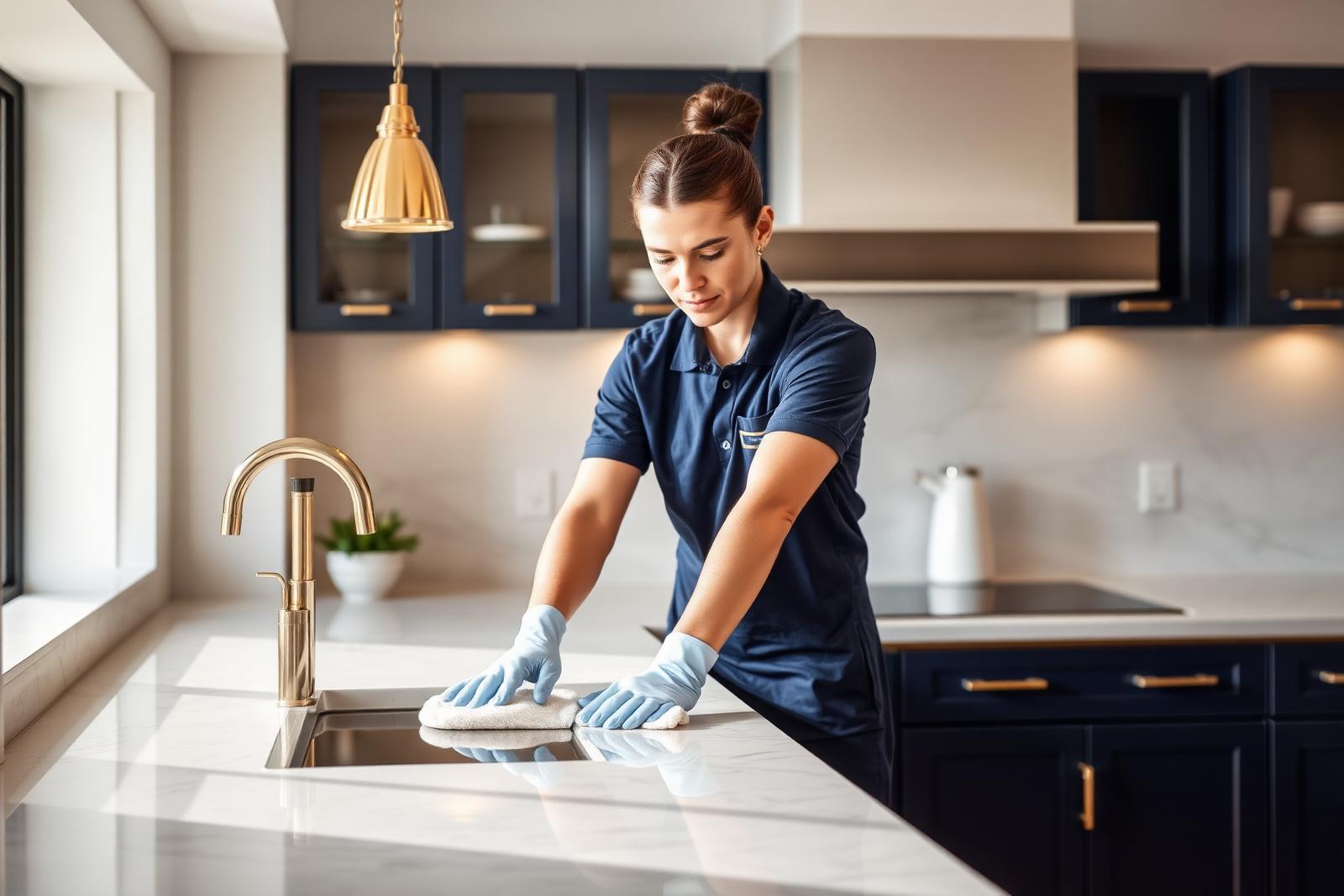 Z Home Service professional cleaner